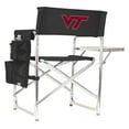 thumbnail image 2 of Picnic Time 809-00-179-602-0 Virginia Tech Hokies Embroidered Sports Chair, Black, 2 of 2