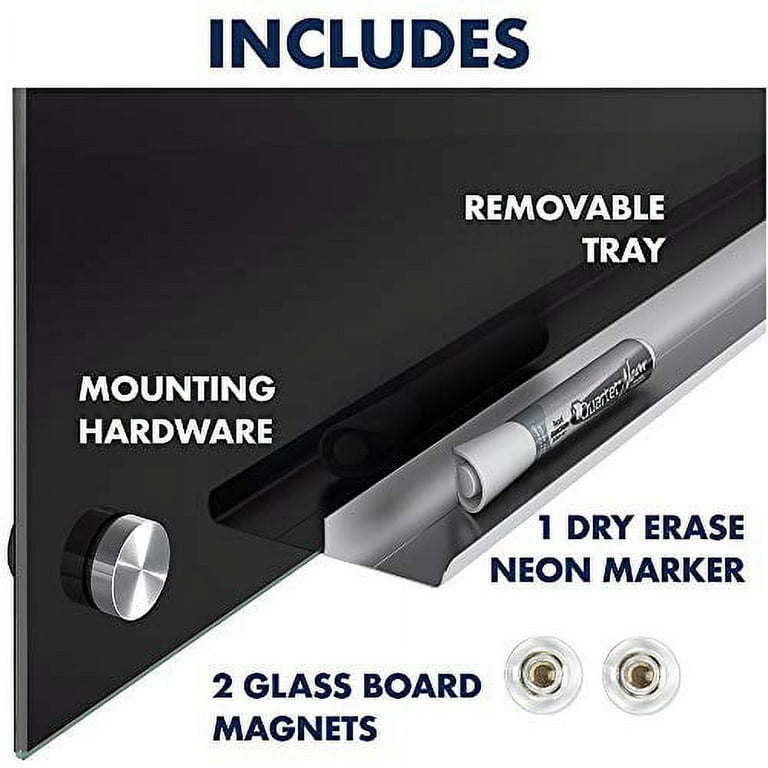 Glass Board Magnetic Marker Trays