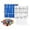 Multicolour, variant on Wooden 1-100 Number Board, Montessori Math Grid Puzzle, Interactive Counting Chart for Educational Settings