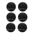 thumbnail image 3 of Paquete de 6 Pelotas Tenis, Entrenamiento EláSticas Resistentes Al Desgaste, 66 Mm, Pelota Tenis para PráCtica Principiantes Damas, Negro, 3 of 9