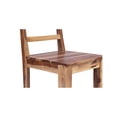 thumbnail image 5 of Porter Designs Taos Solid Sheesham Wood Counter Chair, Natural (Set of 2), 5 of 10