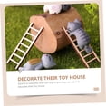 thumbnail image 3 of BRIGHTFUFU 10PCS Staircase Model Mini Wooden Ladder for Indoor Micro-landscape, 3 of 7