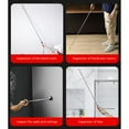 thumbnail image 4 of Home Inspection Hammer, Telescopic Empty Drum Hammer Tile Hollow Checker Stainless Steel Sound Detection Test Tool with Rope for House Decoration, 4 of 7