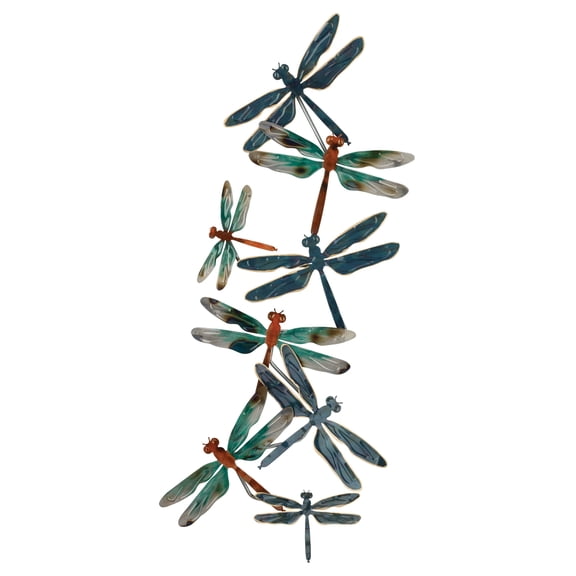 Regal Art & Gift Metallic Wall Decor - Dragonfly Art 38.75" Sign Plaque