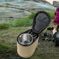 thumbnail image 2 of Almencla Canvas Bag Picnic Accessories Portable Utensils Storage Effective for Adults, 2 of 6