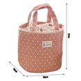 thumbnail image 2 of Small Lightweight Lunch Bag Insulated Bag, Thermal Bag Women Lunch Bag Fit, Womens Insulated Lunch Tote Six Pack, Insert Lunch Tote Bag for Men Women, 2 of 5