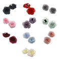 thumbnail image 4 of Botas de invierno con flores, sandalias de boda, Clips para zapatos, adornos para zapatos con flores rosas, decoración, 4 of 5