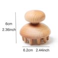 thumbnail image 2 of Herramienta masajeadora de rodillos de masaje anticelulítico JAMW terapia de madera para aliviar El dolor muscular Sencillez, 2 of 5