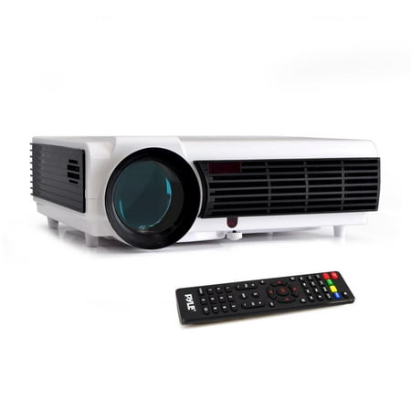 Pyle Video Projector 1080P Full HD Professional Cinema Home Theater Projection, Digital Multimedia
