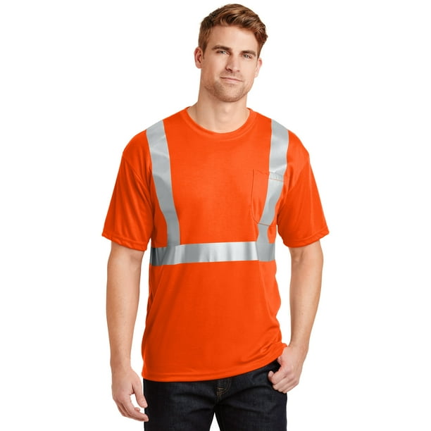 Cornerstone &174; - T-Shirt de Sécurité Ansi 107 Classe 2. Cs401 XS Sécurité Orange/ Réfléchissant