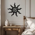 thumbnail image 4 of Violaura Sunburst Metal Wall Art - Easy to Install Hanging Perfect for Home, Living Room Decor (60.0" x 60.0"), 4 of 8