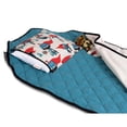 thumbnail image 6 of Urban Infant Tot Cot Kids Nap Mat - Toddler Preschool Daycare Modern All-in-One Bedding - Washable Blanket and Pillow  Boys and Girls - Elastic Straps - 52 x 22 Inches - Urban Dude, 6 of 6