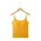 thumbnail image 5 of Tops de Manga Corta de las Mujeres Casual, Moda de Color Sólido, con la Almohadilla de Pecho Top de Pijama para las Mujeres, 5 of 6