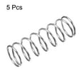 thumbnail image 2 of Unique Bargains 15mmx1.2mmx45mm 304 Stainless Steel Compression Spring 15.7N Load Capacity, 5pcs, 2 of 5