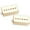 Gold, variant on Seymour Duncan Phat Cat Silencer Hot Pickup Set Gold