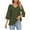 Army Green, variant on gakvbuo Summer Tops For Women'S Lace 3/4 Sleeve Dressy Blouses V Neck Tunic Tops