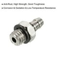 thumbnail image 4 of Uxcell 3.5mm Barbed M5x0.8 Male Thread Hose Fitting Electroplate Copper, 4 of 5
