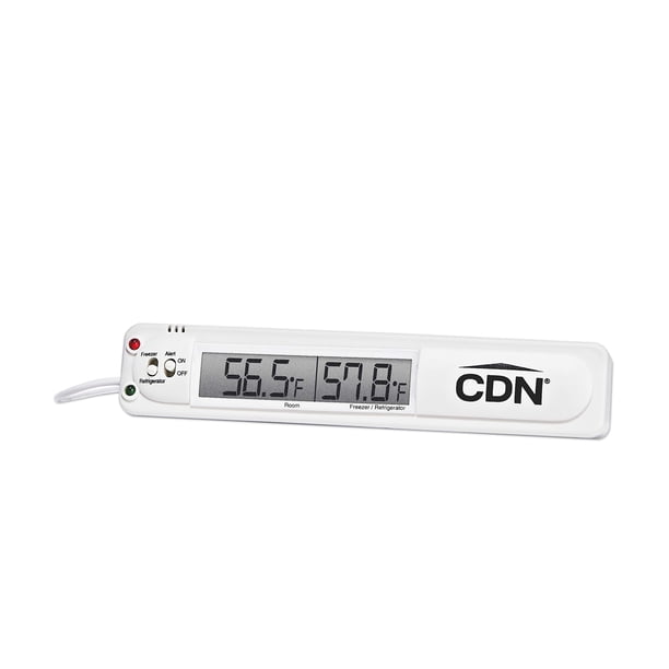 Alarma CDN TA20 para refrigerador y congelador con alertas sonoras y visuales, cable de 99 cm