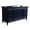 Blue, variant on 61 in. Single Wooden Vanity White with Black Galaxy Rectangle Sink