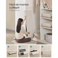 thumbnail image 5 of SONGMICS Puff Almancenaje, Banco de Almacenamiento, Carga de 300 kg, con Acolchado, para Salón, Dormitorio, Entrada, Beige LSF70MV1, 5 of 5