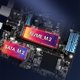 thumbnail image 3 of Placa base de computadora LGA-1151 M.2 NVME H170 M-VH Placa base de escritorio 2 * Memoria DDR4, 3 of 6