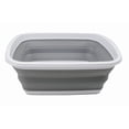 thumbnail image 2 of SAMMART 10L (2.6 Gallons) Collapsible Tub - Foldable Dish Tub - Portable Washing Basin - Space Saving Plastic Washtub, 2 of 6