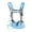 Blue, variant on Dog Lift Harness Emergency Backpack Pet Back Leg Support Full Body Lifter Pet Carrier Adjustable Dog Sling for Large Dog
