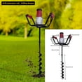 thumbnail image 2 of 1500W Electric Post-Hole Digger with 6-inch Auger Bit Earth Auger Post Hole Digger Electric for Post Holes Earth Digger Planting, 2 of 10