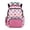 Butterfly Polka Dot, variant on Pzuqiu Pink Stripe Cat Schoolbag for Girls 17 Inch Lightweight Breathable School Bag for Kids Padded Straps Front Zipper Pocket 10-12 Years Old Primary,Middle High School