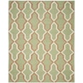 thumbnail image 2 of Safavieh Dhurries Alexis Geometric Area Rug, Green/Rust, 9' x 12', 2 of 8