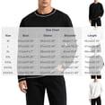 thumbnail image 4 of Stamzod Sweatshirts for Men Fall Fashion Color Block Long Sleeve Shirts Loose Casual Pullover Crewneck Sweatshirt Plus Size Fashion Clothing, 4 of 10