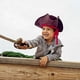 thumbnail image 3 of Sombrero de vaquero pirata para Halloween, gorra de vaquero para niños, accesorios de decoración para fiesta de graduación, 3 of 5