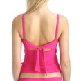 thumbnail image 4 of Women's Coco Rave R37362 Solid Demi Underwire Tankini Swim Top (Watermelon 30-32C), 4 of 4