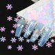 thumbnail image 2 of Decoración holográfica para uñas, copos de nieve mixtos, decoración de Arte de uñas huecas, lentejuelas de purpurina de Navidad blanca ultrafina, accesorios para uñas DIY, 1 bolsa, 2 of 4