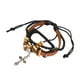 thumbnail image 3 of Para Pulsera de Cuentas Cruzadas de Cuero Ajustables para la Banda de la Banda Mi 5/6 de Moda Talla de Moda, 3 of 7