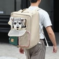 thumbnail image 4 of ANXPTIME Pet Carriers Backpack for Dog Cats Pet Strollers,Foldable Dog Rolling Carriers, 4 of 15