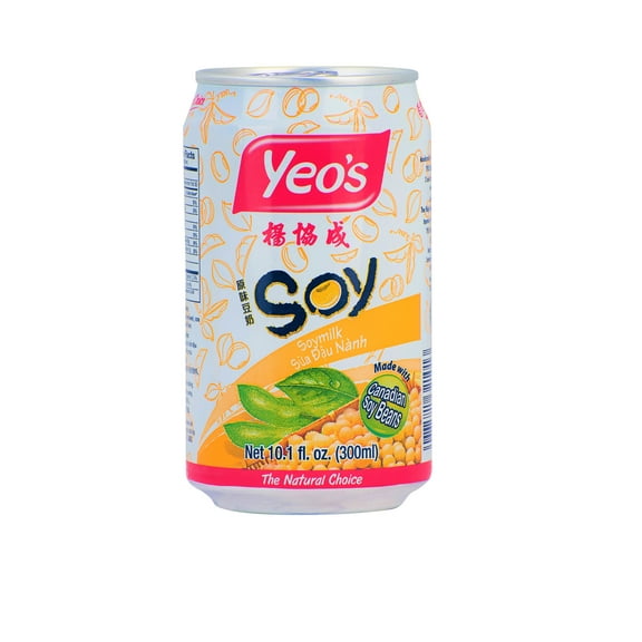 (Pack of 24) Yeo's Soymilk Drink, 10.1 Fl Oz, 24 Count