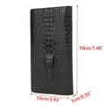 thumbnail image 4 of AOOOWER Men's 3D Alligator Wallet Bifold ID Card Holder Purse for Case Long Clutch Billf, 4 of 18