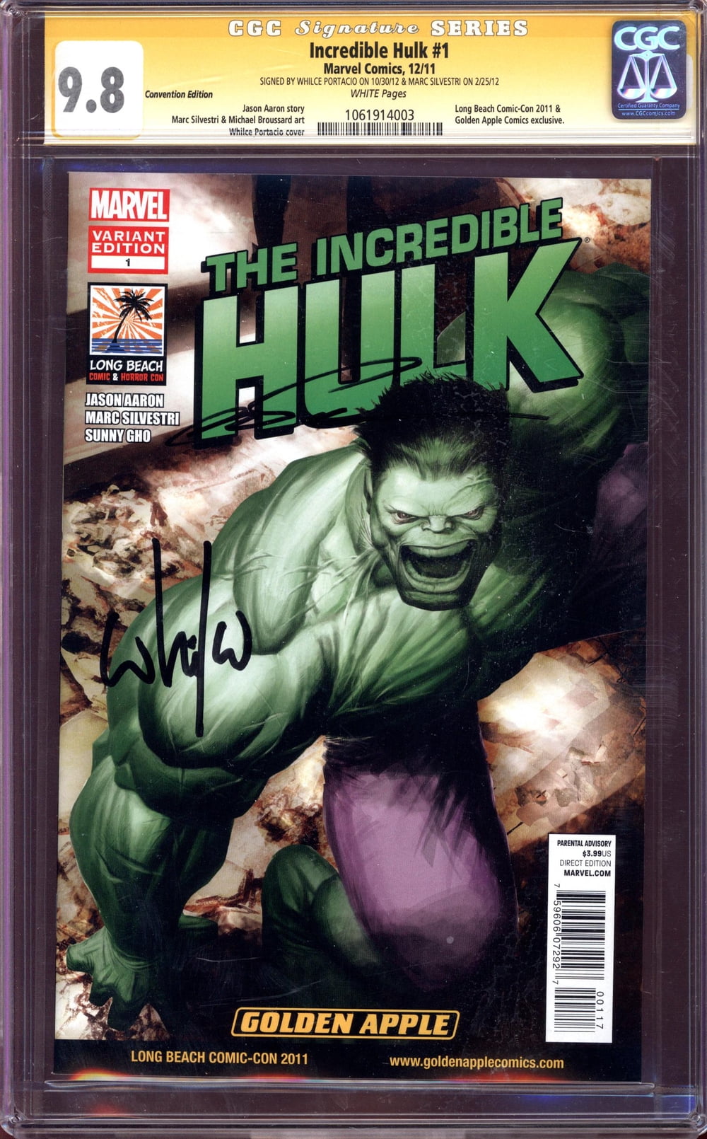 Cover of The Incredible Hulk #1