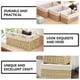 thumbnail image 3 of Furniture Storage Basket with Liner for Storage Use 3Pcs Woven Basket Set, 3 of 4