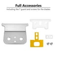 thumbnail image 3 of NATEFEMIN Trimmer Blade Kit for Go GTO GTX T-Outliner Replacement Metal Ceramic Quality Tested Direct Easy Fit, 3 of 8