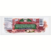 BelGioioso Fresh Mozzarella Cheese Prosciutto & Basil Roll, 8 oz