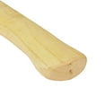 thumbnail image 4 of Uxcell Wood Replacement Handle 28 Inch Long Curved Replaceable Handle for Axe Hammer Oval Eye, 4 of 5