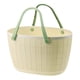thumbnail image 5 of Cesta de ducha con asas, cesta de almacenamiento para el hogar, bolsa de mano para productos de limpieza, cesta de baño para bolso de playa Beige 35x32x23cm, 5 of 9