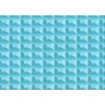 thumbnail image 1 of Ahgly Company Machine Washable Indoor Rectangle Transitional Bright Turquoise Blue Area Rugs, 5' x 7', 1 of 7