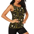thumbnail image 2 of Bixox Women's Gnomes With Honey And Bees Printed Sleeveless Fitness Workout Running Quick-Dry Tank Top, 2 of 5