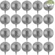 thumbnail image 1 of Globos de Discoteca JanHm 20 Piezas 4D 22 Pulgadas Color Plata, 1 of 4