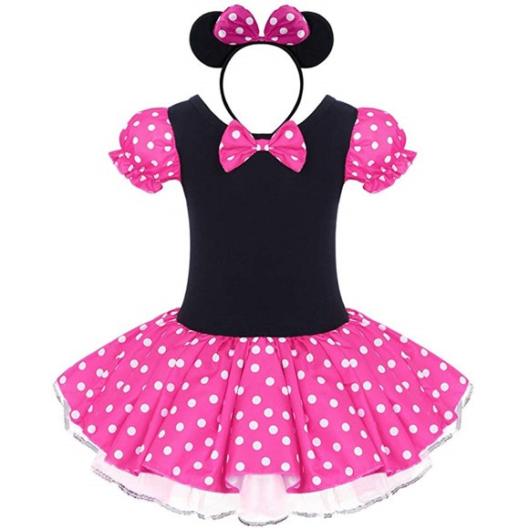 KAWELL Mini Mouse Female Fancy-Dress Costumes for Toddler, Child 18-24 Months