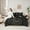 Black Gold 02, variant on Feelyou Bohemian Sun Print Bedding Comforter Set 7pcs, Western Mystic Astrology King Bedding Sets, Hippie Tribal Stars Moon Reversible Bed Sheets, Luxury Bedroom Decor