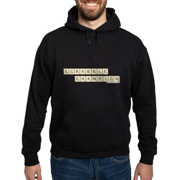 CafePress - Scrabble Champion Hoodie (Dark) - Pullover Hoodie, Classic, Comfortable Hooded Sweatshirt